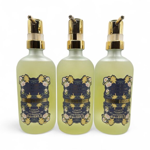 NEW Asquith & Somerset - Lemon Verbena Glass Bottle Hand Wash - 16.56 fl oz - Picture 5 of 6